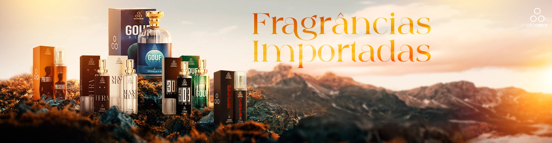 Fragrâncias importadas masculinas Ozonteck