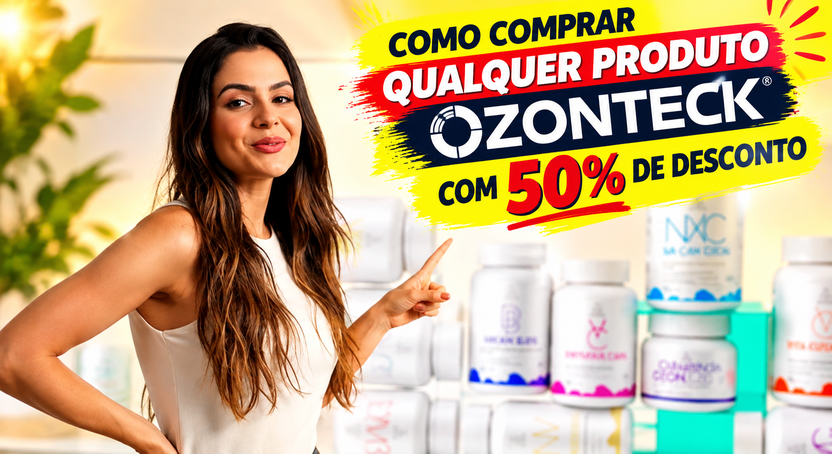 Como comprar qualquer produto Ozonteck com até 50% de desconto