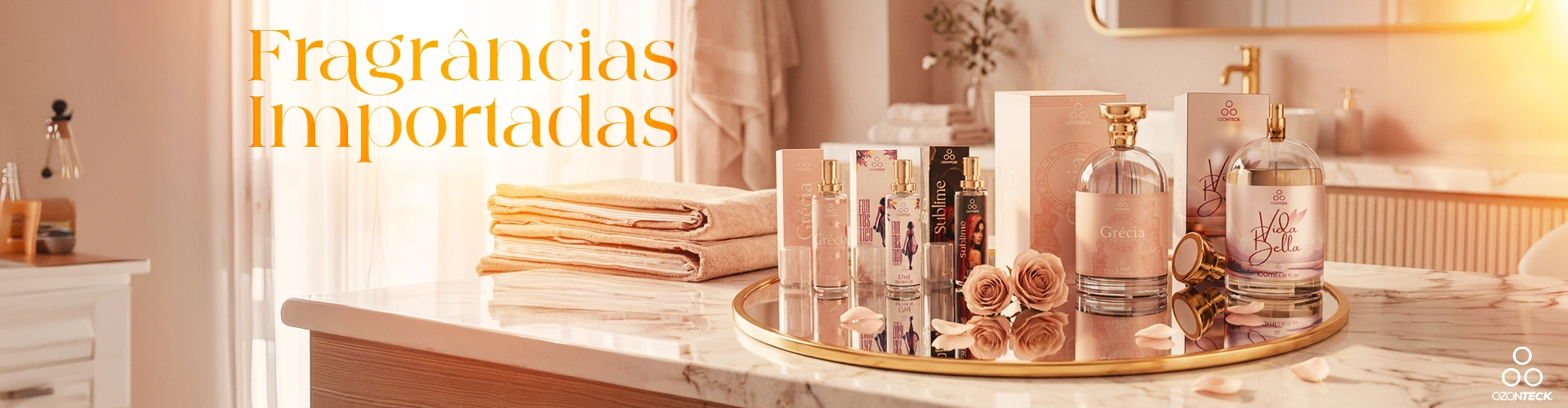 Fragrâncias importadas femininas Ozonteck
